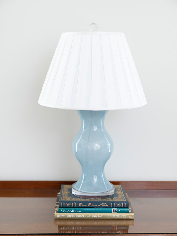 Edgar-Reeves 8" to 24" Bone Silk Box Pleat