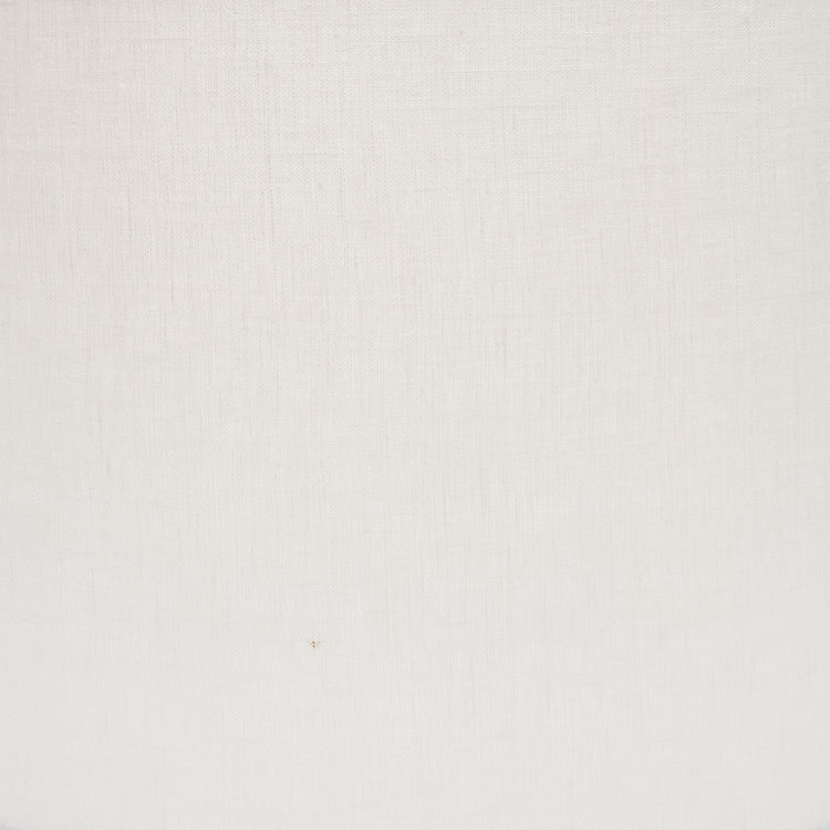 8" to 22" Bone Linen Rolled Edge Retro Drum
