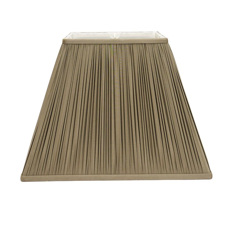 12" - 16" Brindle Silk Shirred Square