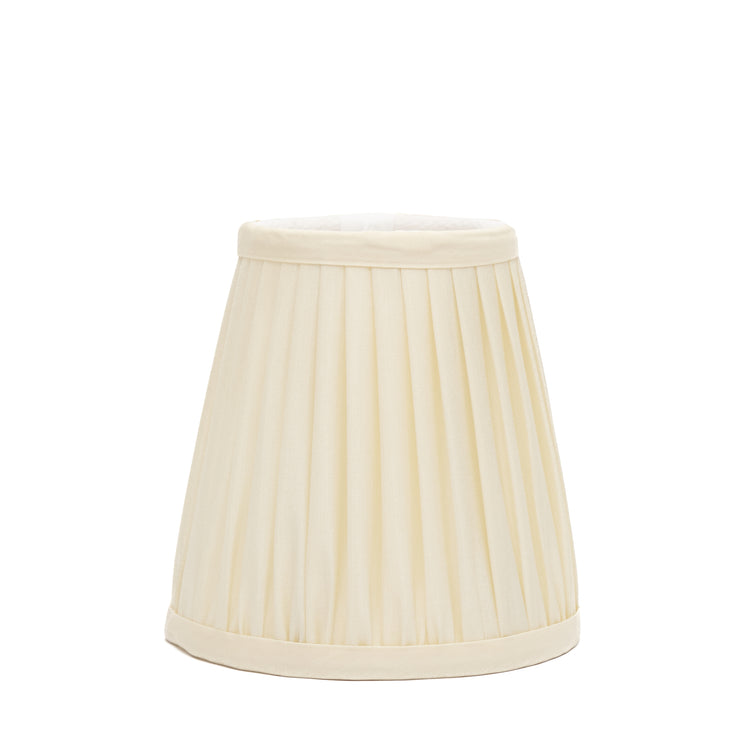 Edgar-Reeves 6" Cream Silk Gathered Candle Clip
