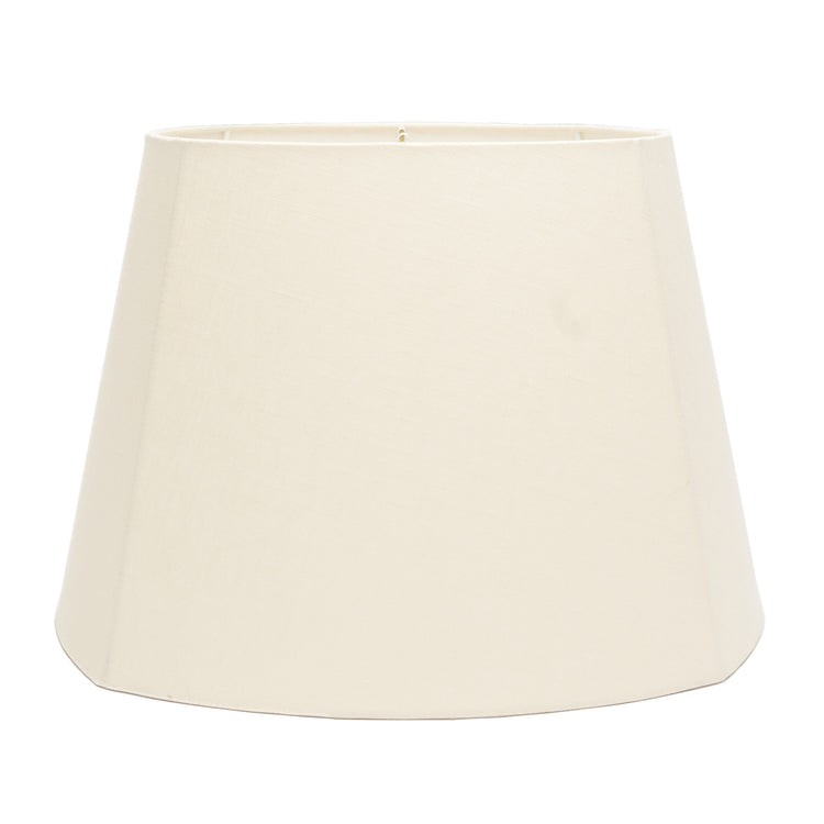 10" to 18" Cream Linen Rolled Edge Square