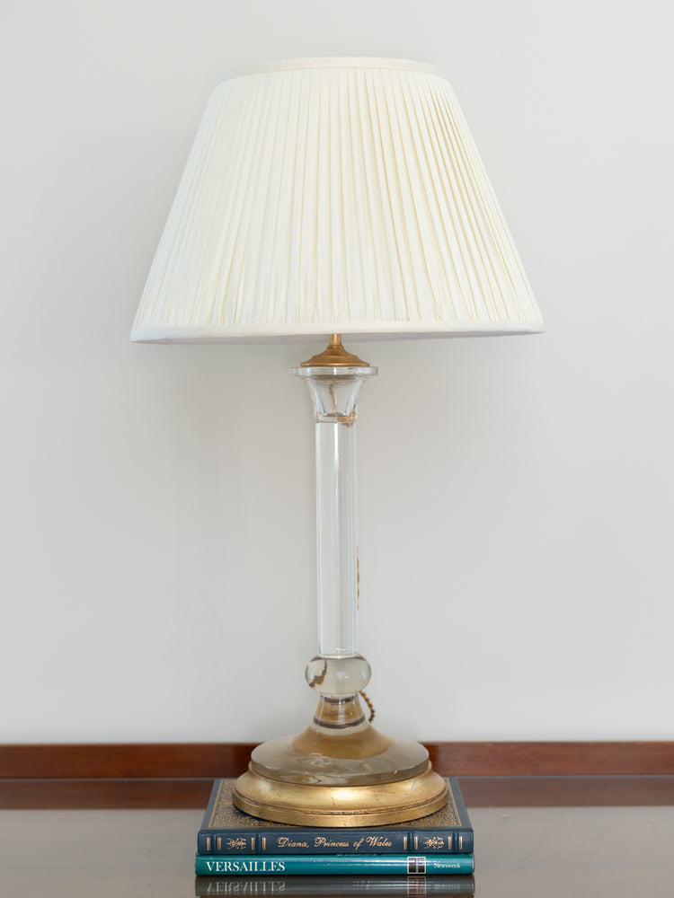 Edgar-Reeves 8" to 24" Cream Silk Gathered Pleat