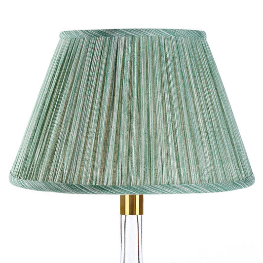 Fermoie 4.5" to 24" Gathered Bedwyn, Green Strié
