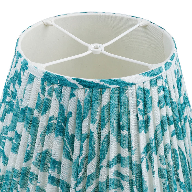 Fermoie 4.5" to 24" Gathered Bedwyn, Teal Marlborough
