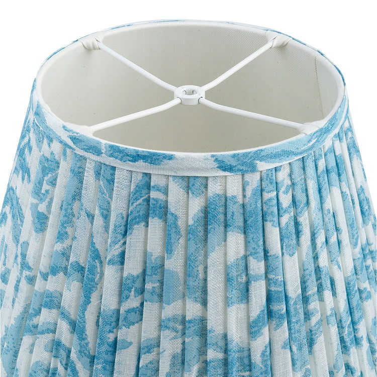 Fermoie 4.5" to 24" Gathered Bedwyn, Light Blue Marlborough