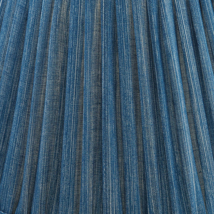 Fermoie 4.5" to 24" Gathered Bedwyn, Sacre Bleu Plain Linen