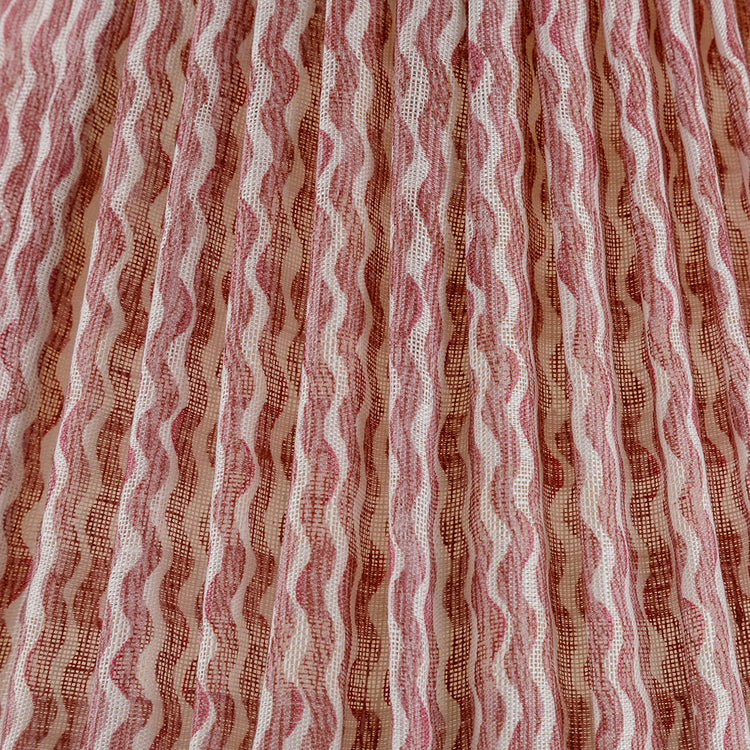 Fermoie 4.5" to 24" Gathered Bedwyn, Pink Popple Linen
