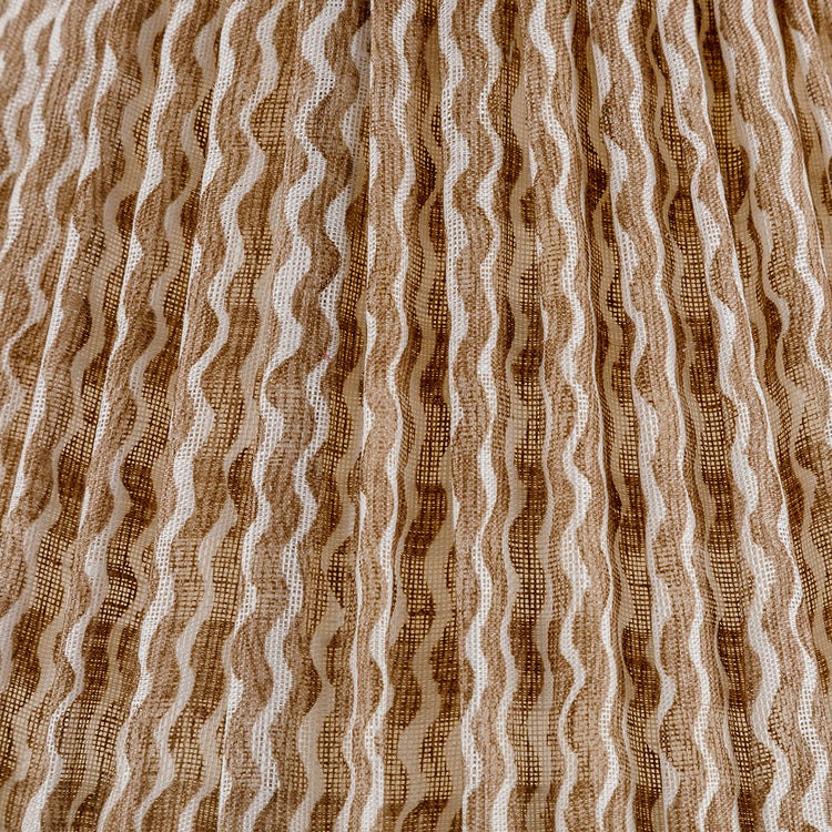 Fermoie 4.5" to 24" Gathered Bedwyn, Nut Brown Popple Linen