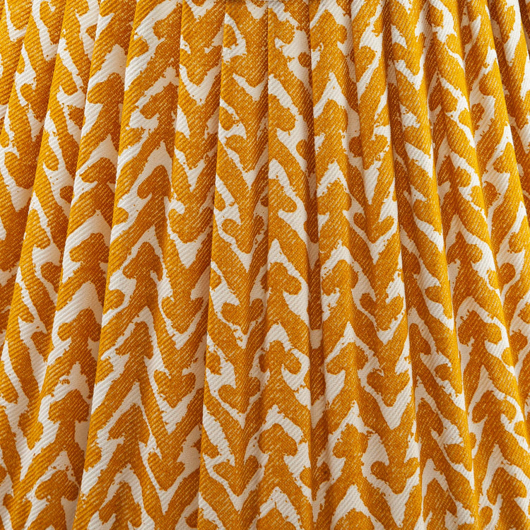 Fermoie 4.5" to 24" Gathered Bedwyn, Yellow Rabanna Cotton