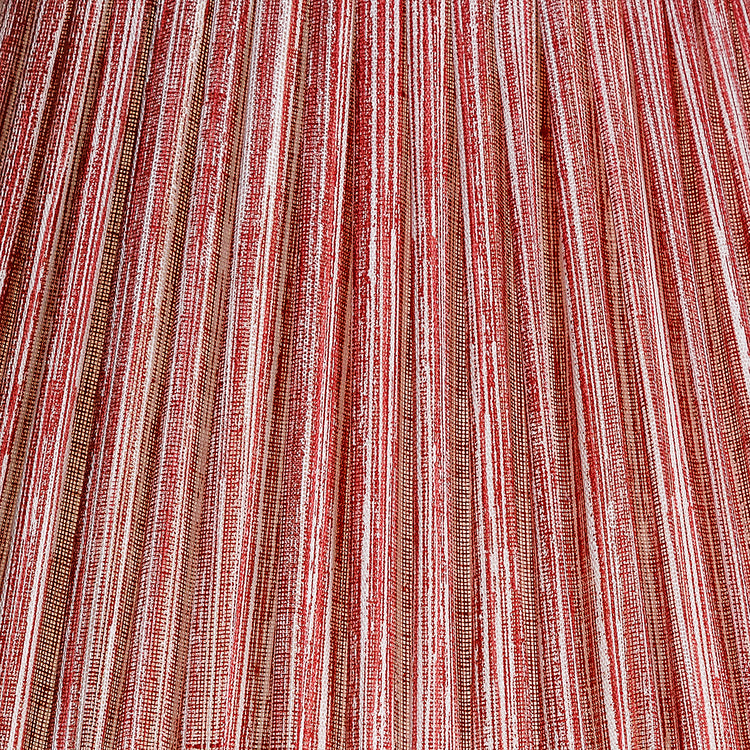 Fermoie 12" to 18" Oval Gathered Bedwyn, Red Strié