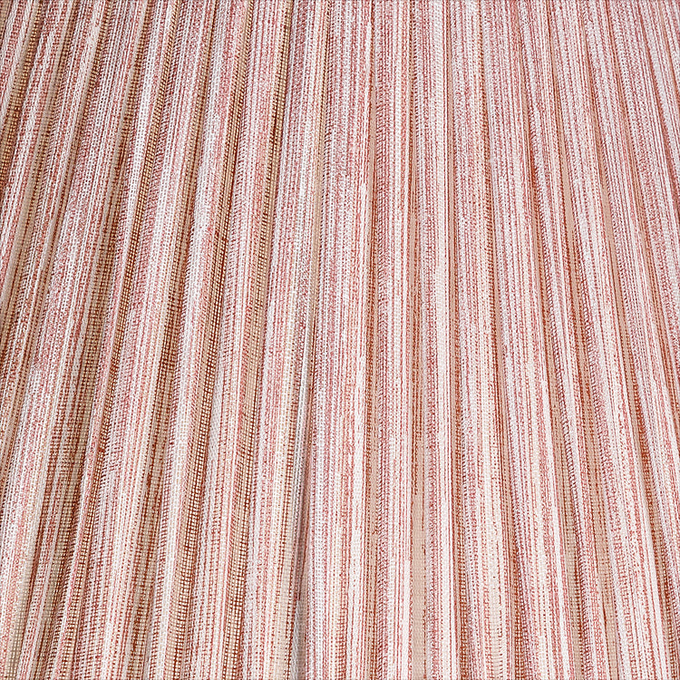 Fermoie 12" to 18" Oval Gathered Bedwyn, Pink Strié