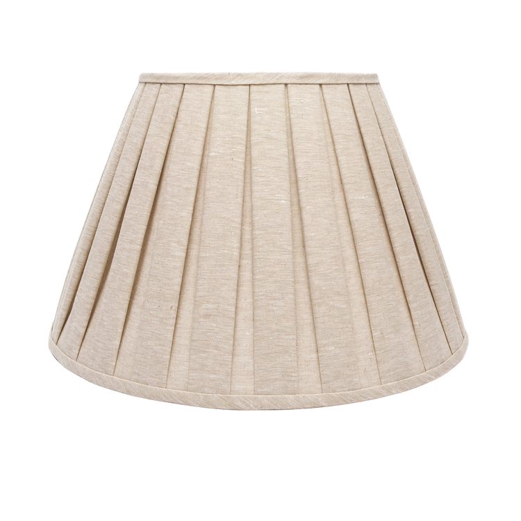 Edgar-Reeves 8" to 24" Oat Linen Box Pleat