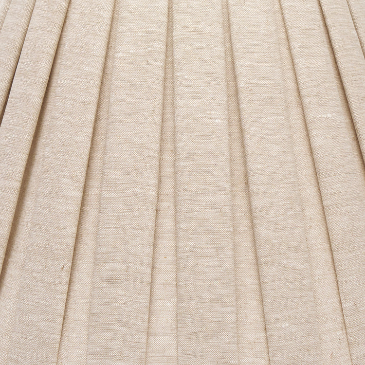 Edgar-Reeves 8" to 24" Oat Linen Box Pleat