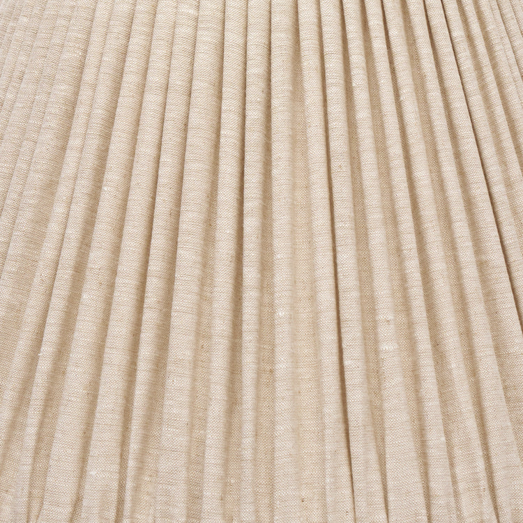 Edgar-Reeves 8" to 24" Oat Linen Gathered Pleat