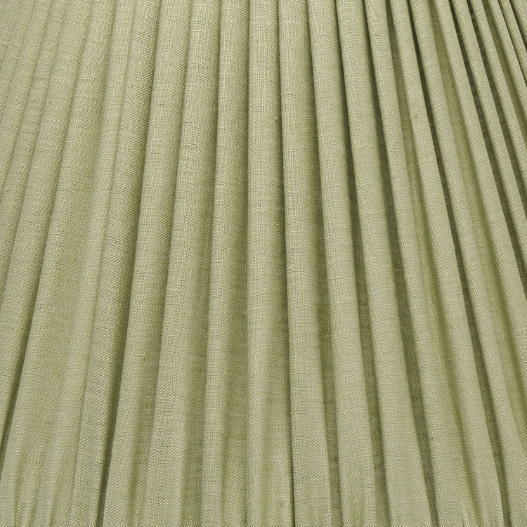 Edgar-Reeves 12" to 24" Sage Linen Gathered Pleat