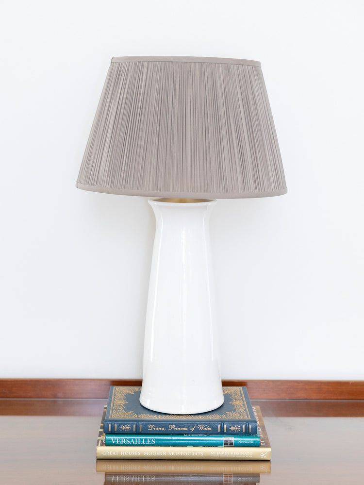 12" to 20" Brindle Silk Shirred Pleat