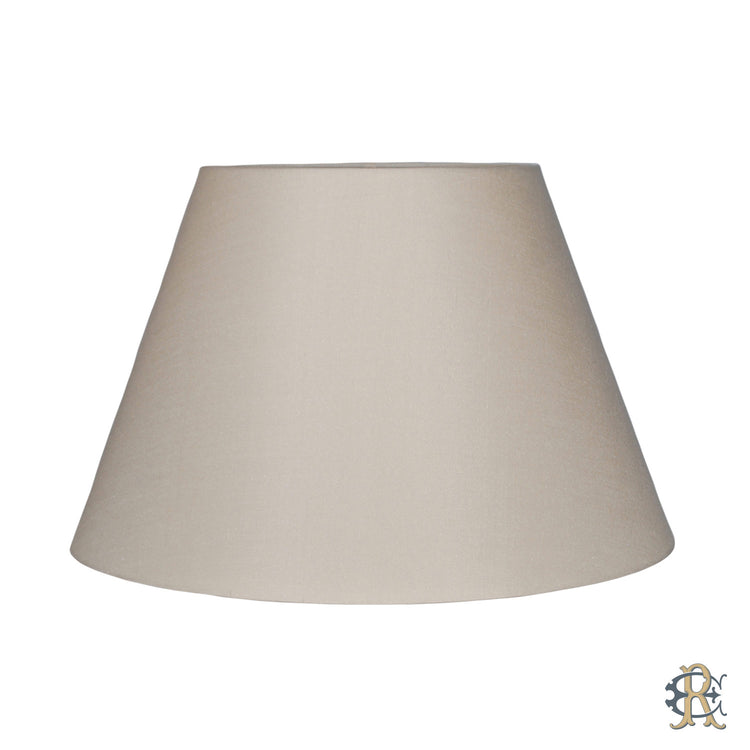 12"-20" Ecru Silk Rolled Edge - Edgar Reeves Lighting