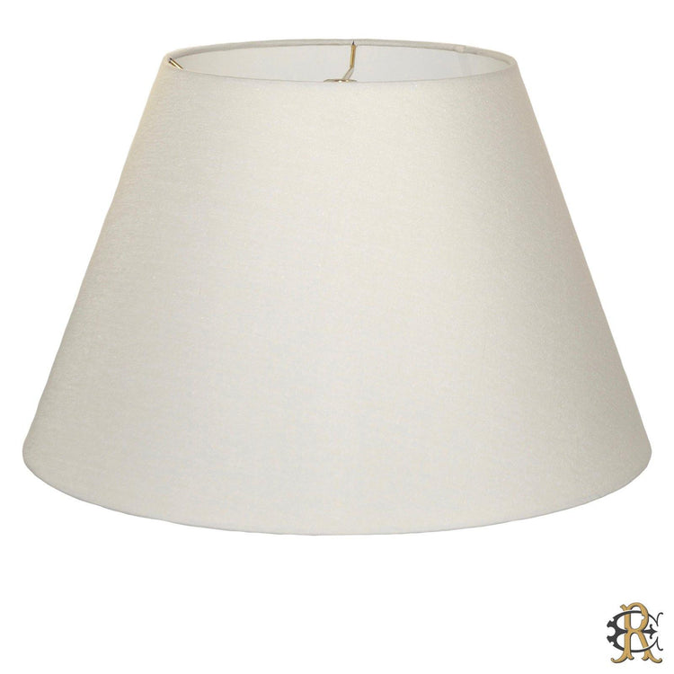 12" - 22" Bone Silk Rolled Edge - Edgar Reeves Lighting