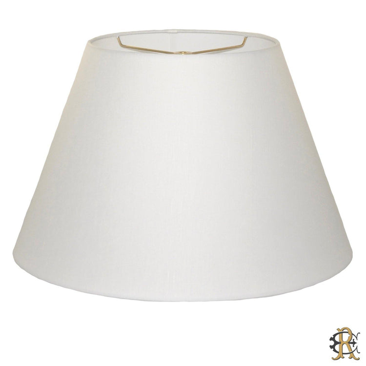 12" - 22" Bone Linen Rolled Edge - Edgar Reeves Lighting