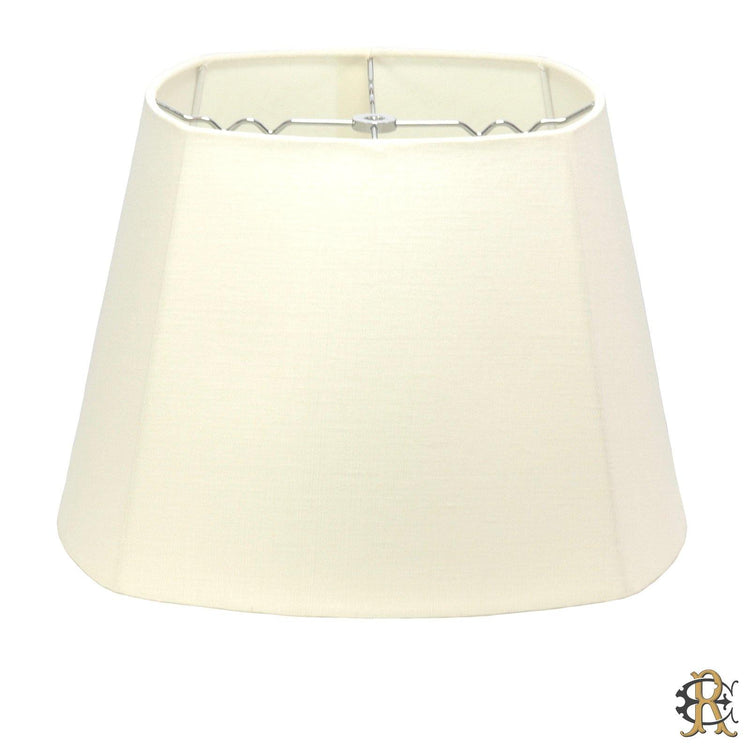 10" - 18" Bone Linen Rolled Edge Square - Edgar Reeves Lighting