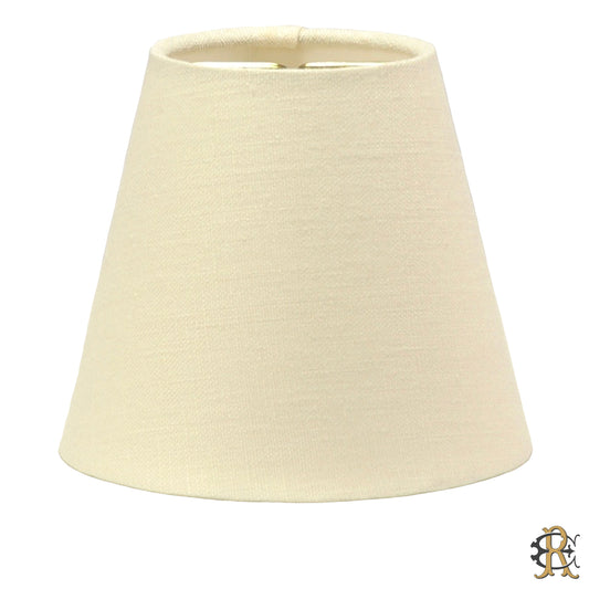 4" - 6" Cream Line Rolled Edge Candle Clip - Edgar Reeves Lighting