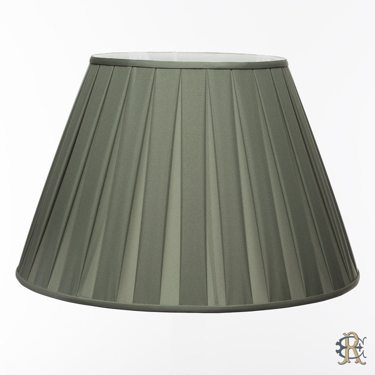 12" - 24" Sage Silk Box Pleat - Edgar Reeves Lighting