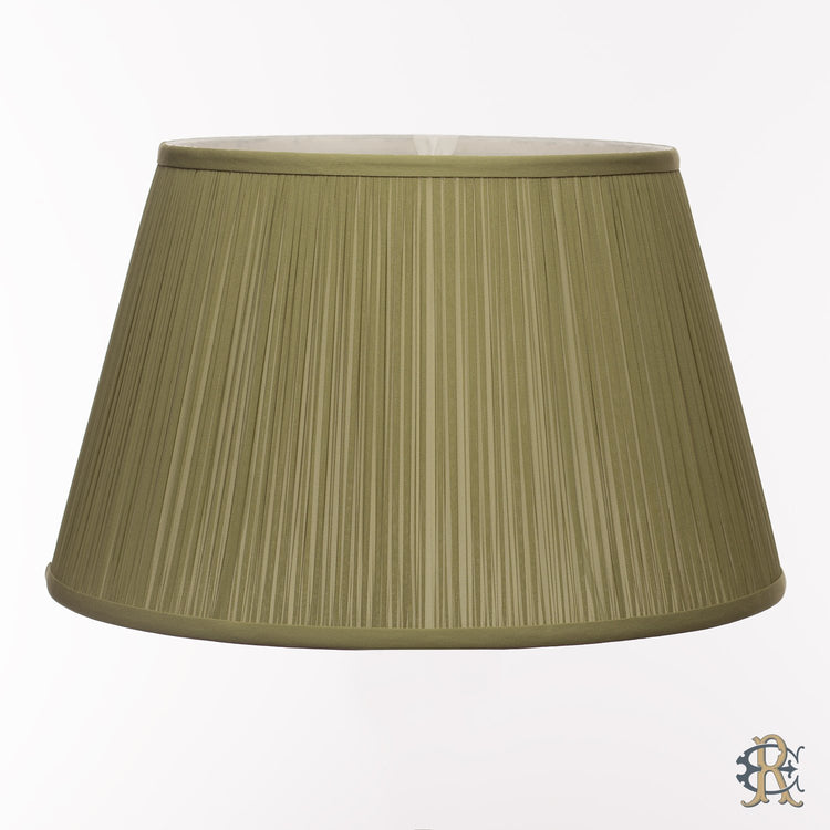 16" - 18" Sage Silk Shirred - Edgar Reeves Lighting