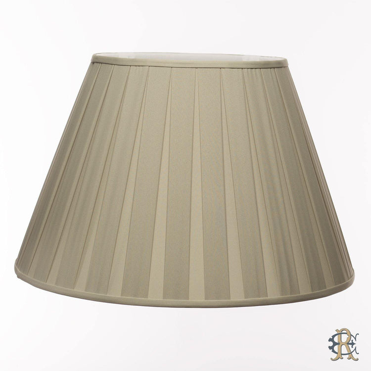 12" - 24" Celadon Silk Box Pleat - Edgar Reeves Lighting