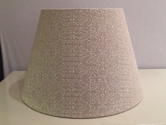 COM Embellished Taupe Stretch Hardback - Edgar Reeves Lighting