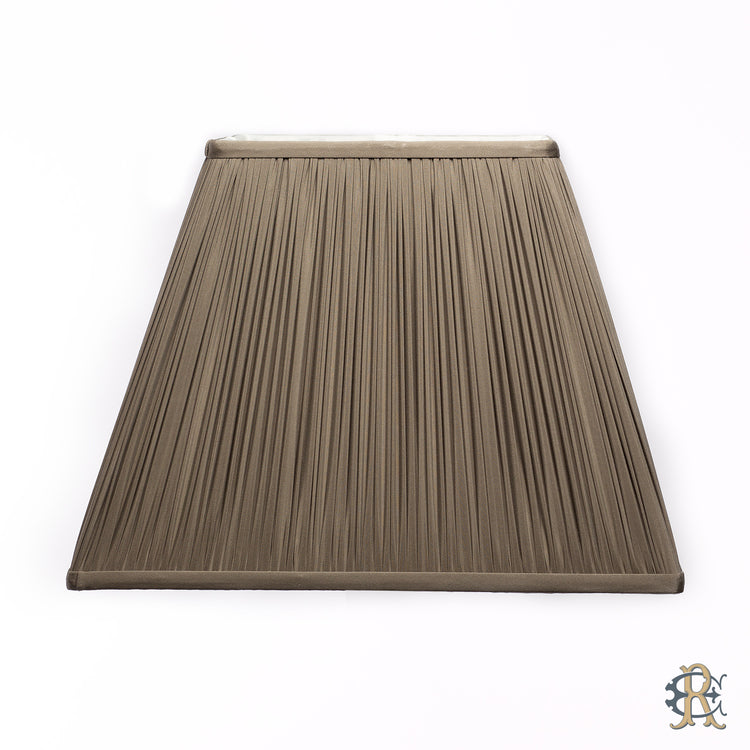 12" - 16" Brindle Silk Shirred Square