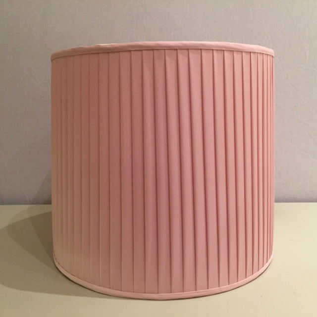 15" Blush Knife Pleat Drum - Edgar Reeves Lighting