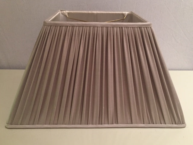 COM Rectangular Silk Gathered - Edgar Reeves Lighting