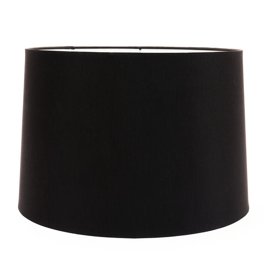 12" to 18" Black Rolled Edge Retro Drum