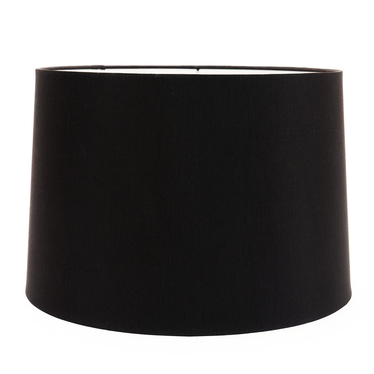 12" to 18" Black Rolled Edge Retro Drum