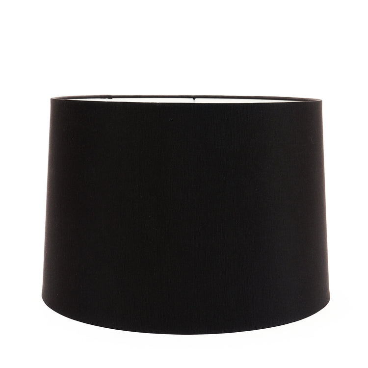 10" to 18" Black Rolled Edge Retro Drum