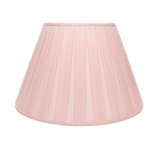 12" - 20" Blush Silk Box Pleat