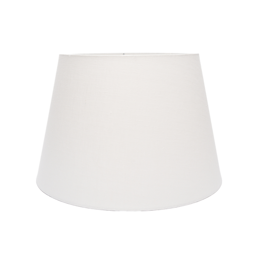 8" to 20" Bone Linen Rolled Edge Modified Drum