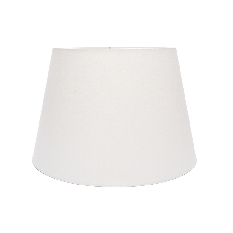 10" - 20" Bone Linen Rolled Edge Modified Drum