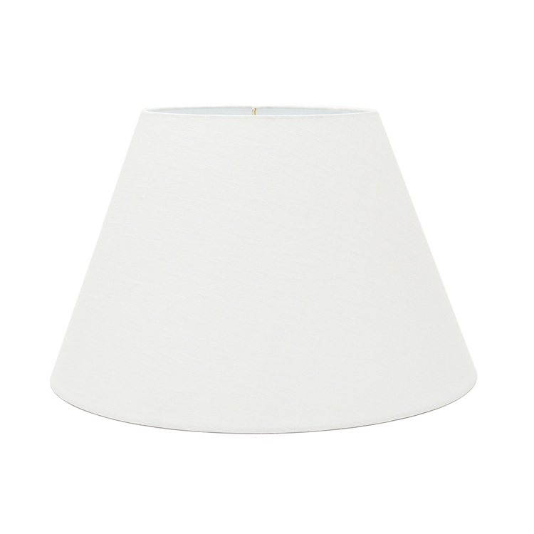 Edgar-Reeves 8" to 24" Bone Linen Rolled Edge