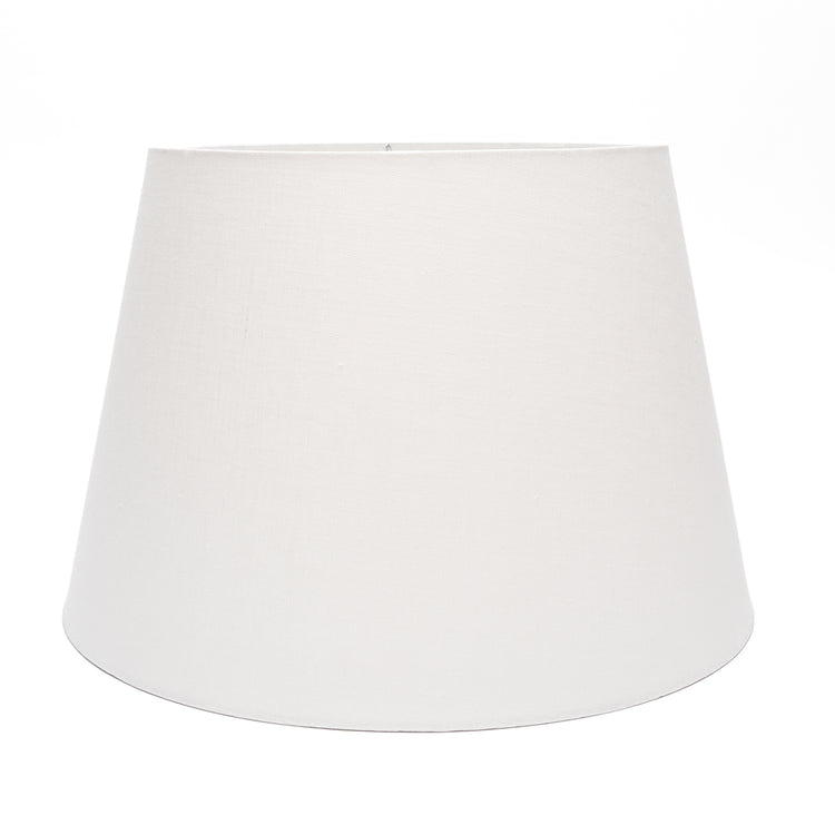 8" to 20" Bone Linen Rolled Edge Modified Drum