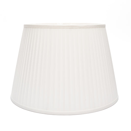12" to 18" Bone Silk Knife Pleat Modified Drum