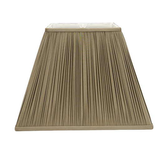 12" - 16" Brindle Silk Shirred Square