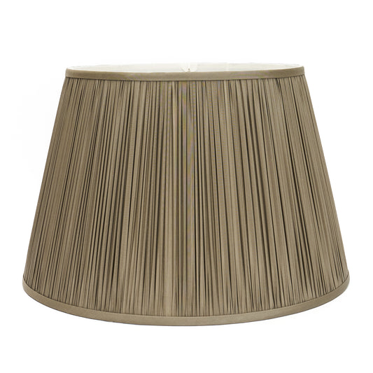 12" to 20" Brindle Silk Shirred Pleat