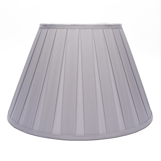 Edgar-Reeves 12" to 24" Cloud Grey Silk Box Pleat