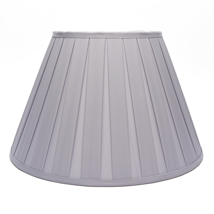Edgar-Reeves 12" to 24" Cloud Grey Silk Box Pleat