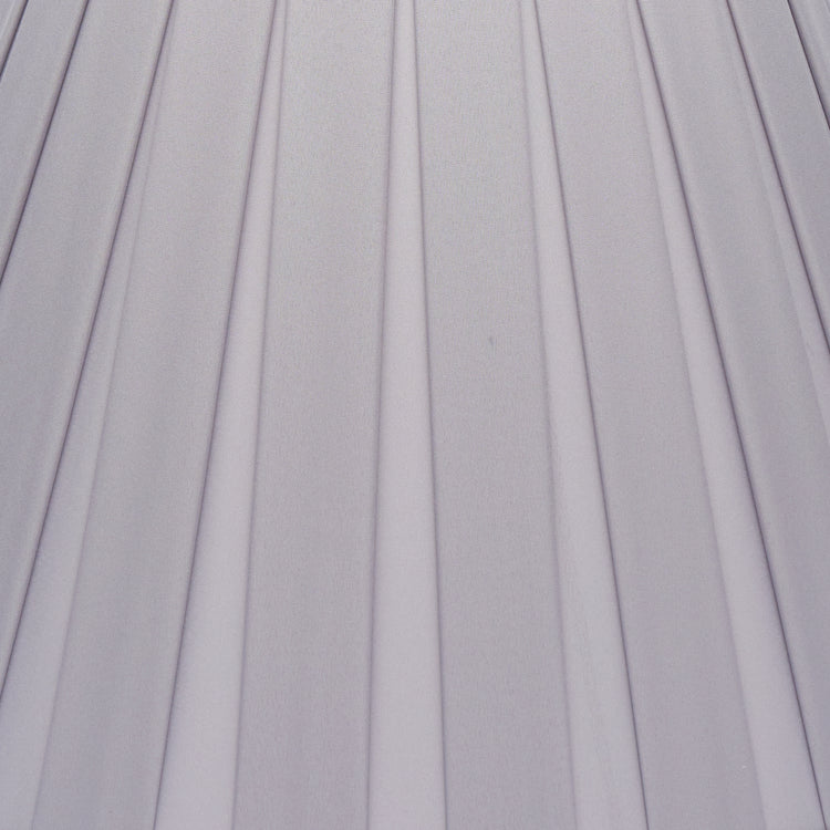 Edgar-Reeves 12" to 24" Cloud Grey Silk Box Pleat