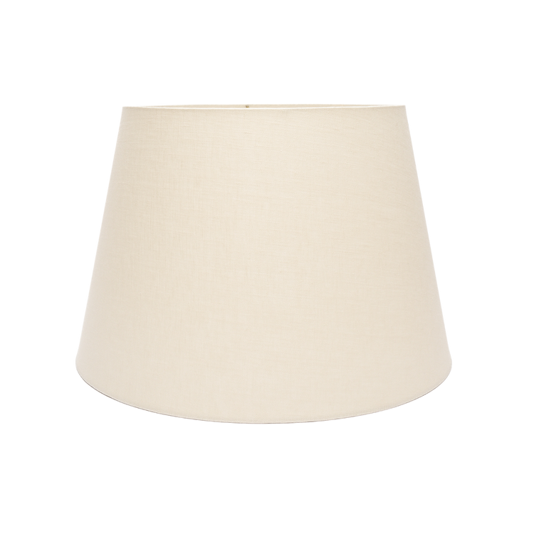 8" to 20" Cream Linen Rolled Edge Modified Drum
