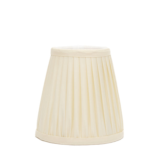 Edgar-Reeves 6" Cream Silk Gathered Candle Clip