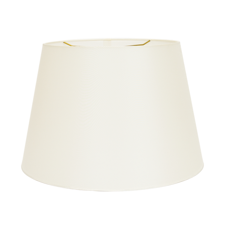 10"- 20" Cream Silk Rolled Edge Modified Drum