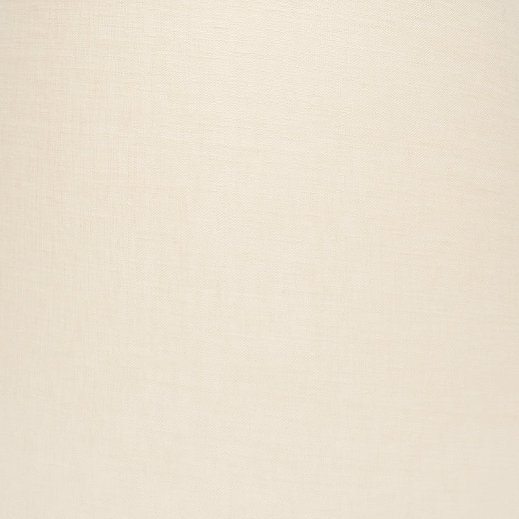 8" to 20" Cream Linen Rolled Edge Modified Drum